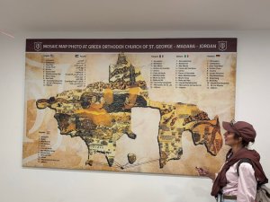 Cerkiew św. Jerzego w Madabie – mapa Ziemi Świętej zapisana w kamieniu (2)